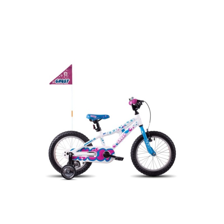 Ghost Powerkid 16 white/blue/pink