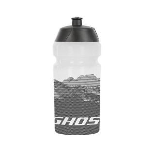 Ghost juomapullo 0,5L transparent/musta