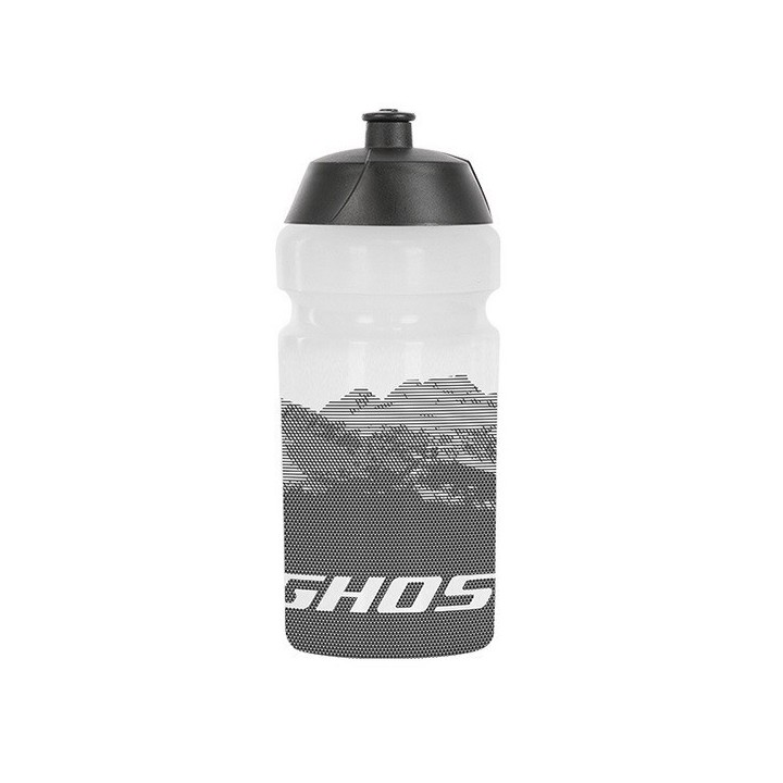 Ghost juomapullo 0,5L transparent/musta