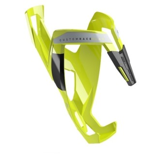Elite bottle cage Custom Race Plus Yellow Fluo Black graphic