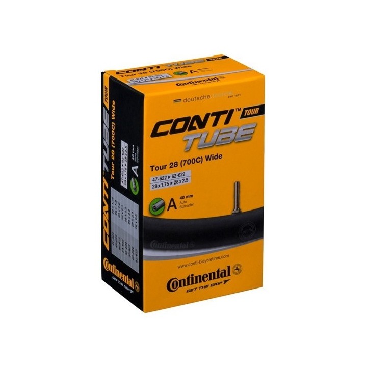 Continental sisekumit Tour 28 Wide 40mm Auto 28x1.75-2.5