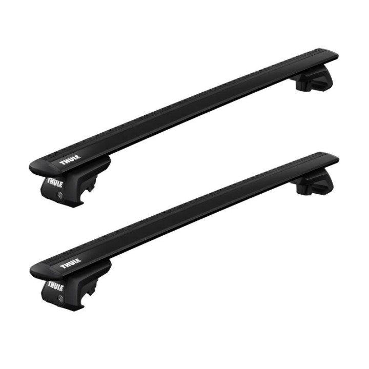 Thule WingBar Black Raised Rail Evo