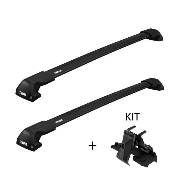 Thule WingBar Edge Black Flush Rail + KIT