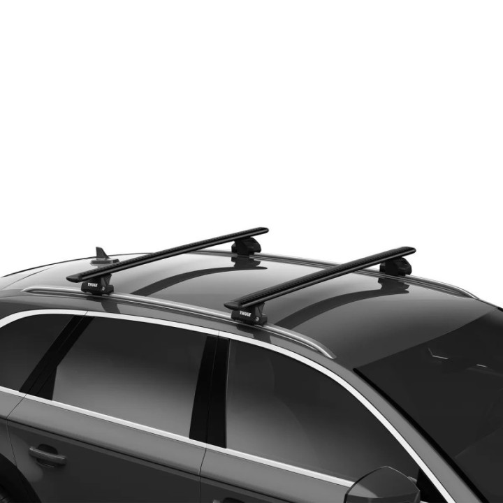 Thule WingBar Black Flush Rail + KIT