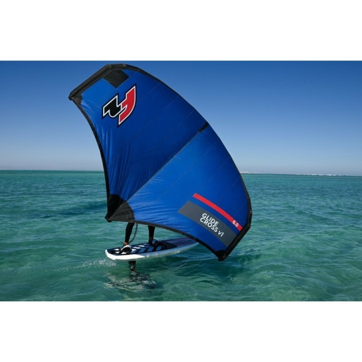 F2 Glide Cross V1 blue wingsail size 6,0