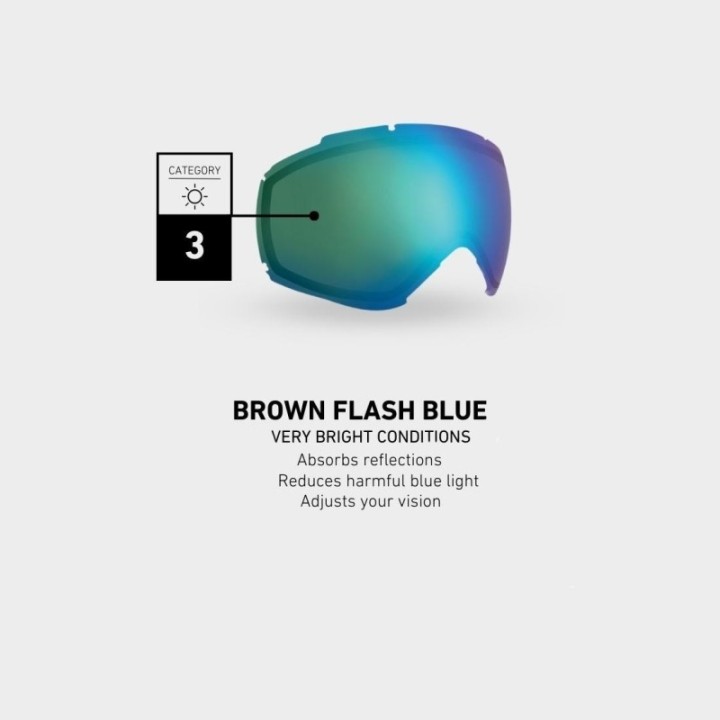 CEBE Cheeky OTG lime blue/ brown-blue  cat.3 Junior