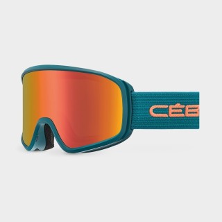 Cebe Striker EVO Lagoon Orange/ mirror red cat.3