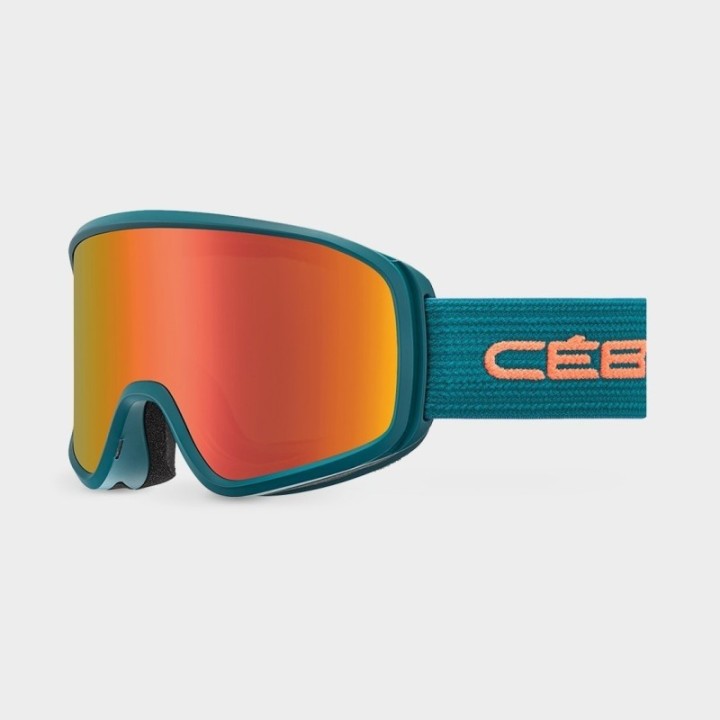 Cebe Striker EVO Lagoon Orange/ mirror red cat.3