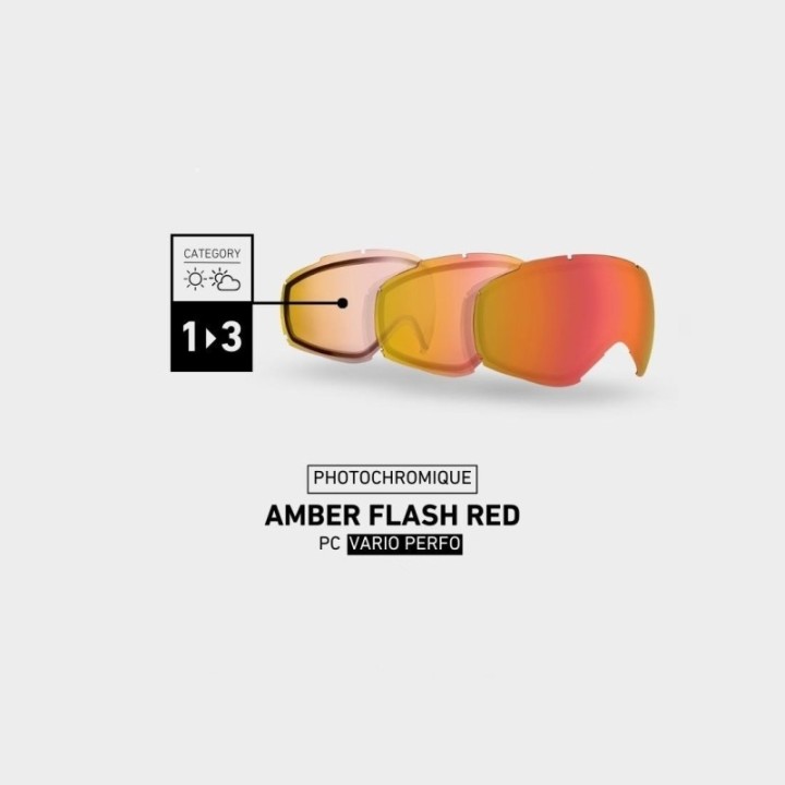 Cebe Striker EVO dune matte/ Amber flash red cat.1-3