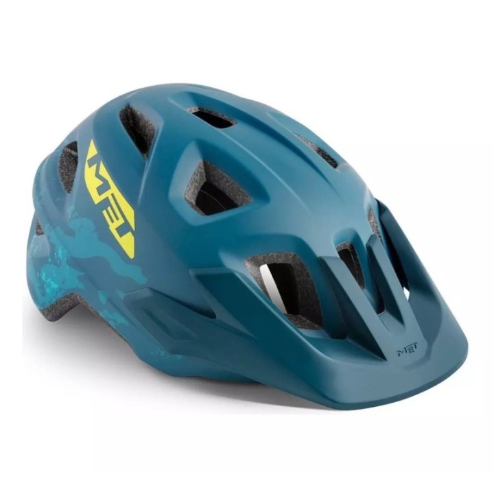 MET Eldar blue/camo size 52-57cm