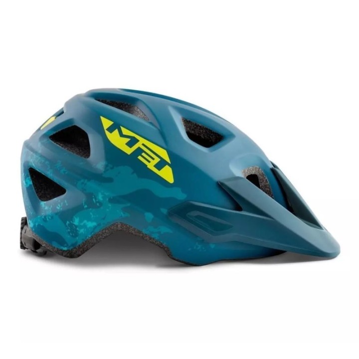 MET Eldar blue/camo size 52-57cm