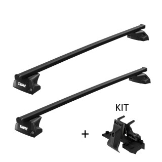 Thule SquareBar Evo Flush Rail + KIT