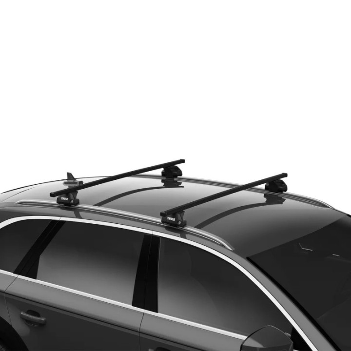 Thule SquareBar Evo Flush Rail + KIT