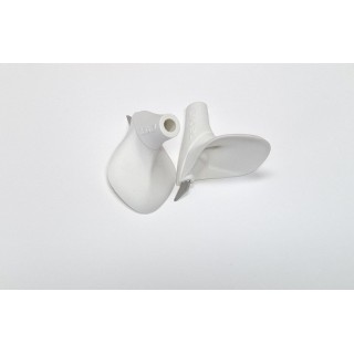 Ski poles basket Exel white 7mm