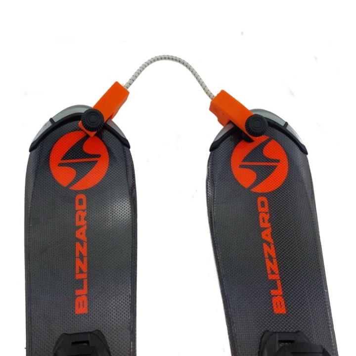 Kunzmann Ski Teacher suksien kiinnitys laskettelusuksiin