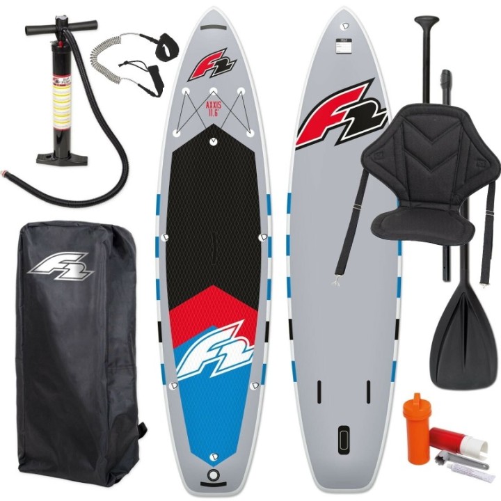 F2 Axxis 11,5 Grey Kayak set