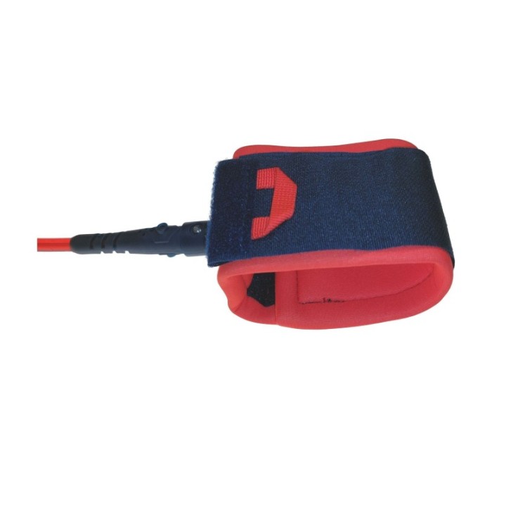 SUP board leash red/transparent 10' 7mm